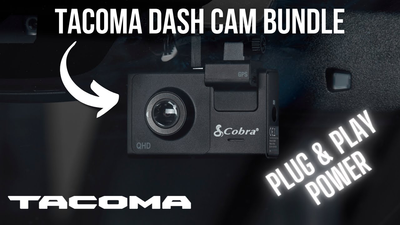 Toyota Tacoma Dash Cam Plug & Play Kit Install