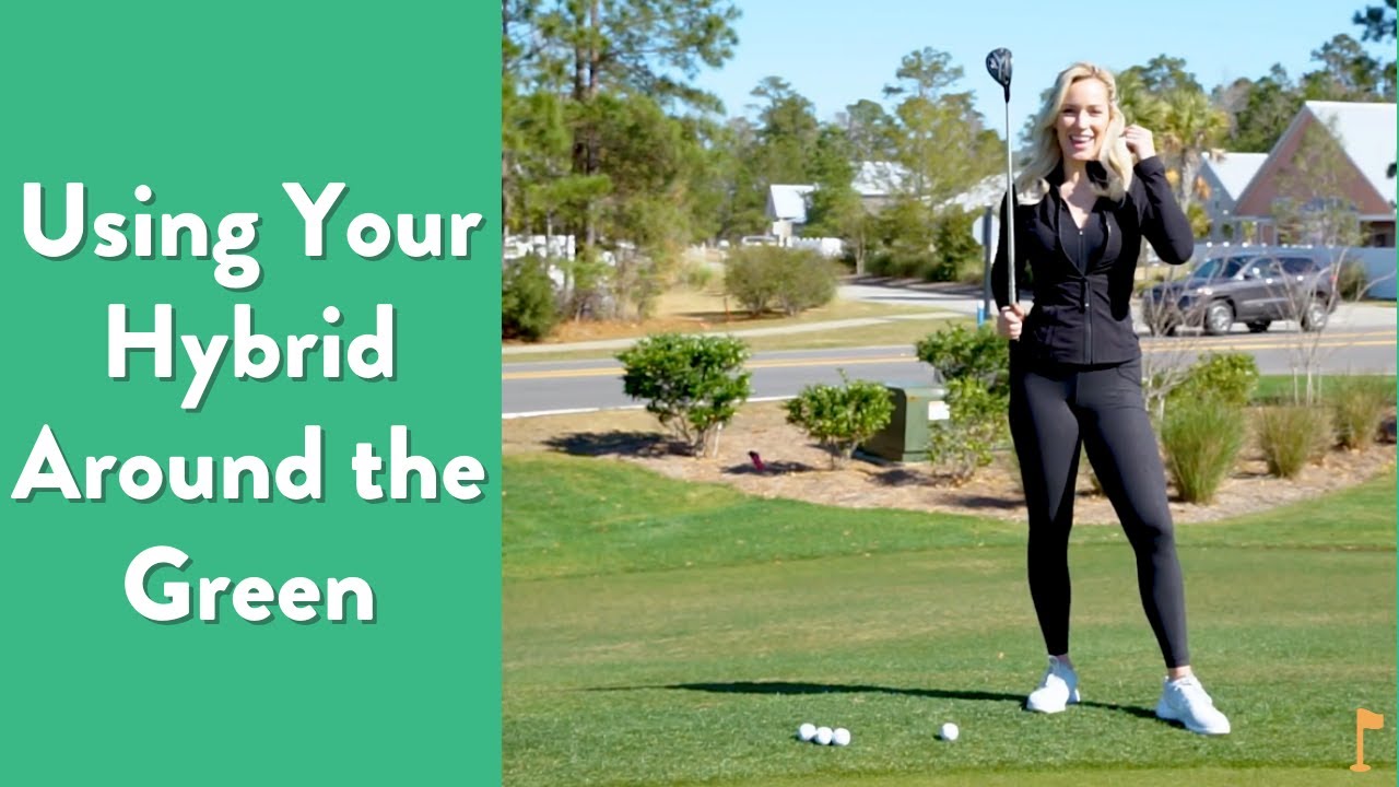 ⁣Golf Tip from Paige Spiranac: Using Your Hybrid Around the Green
