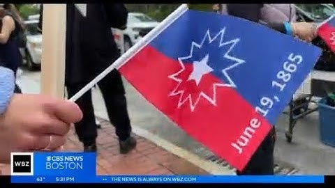 Ben Haith recalls designing the Juneteenth flag -- in Boston