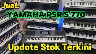 Jual | Keyboard Yamaha Psr S 770 | Update Stok keyboard Bekas Terkini