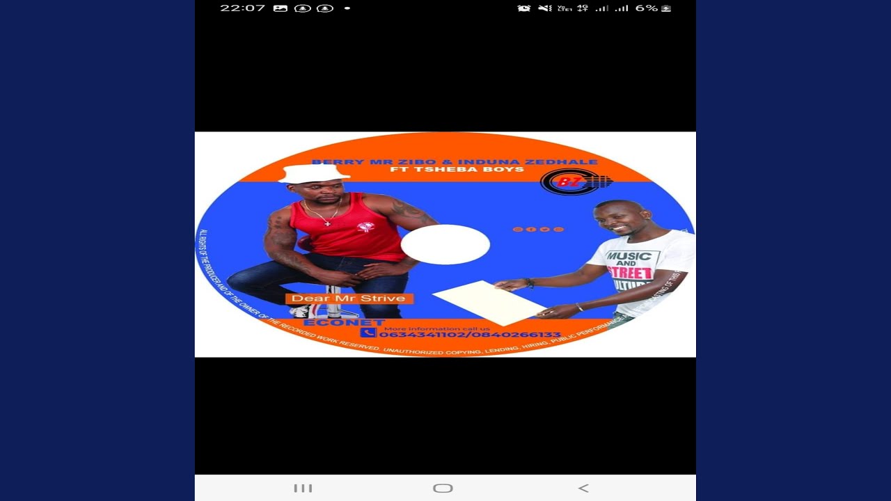 Sleduj Dear Mr Strive Econet (feat. Tsheba boys) na YouTube
