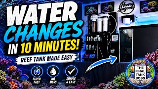 I Made Reef Tank Water Changes STUPIDLY Easy