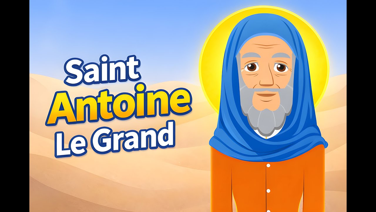 Qui était Saint Antoine le Grand ? 🙏 | L’histoire inspirante racontée aux enfants | Amis de Jésus