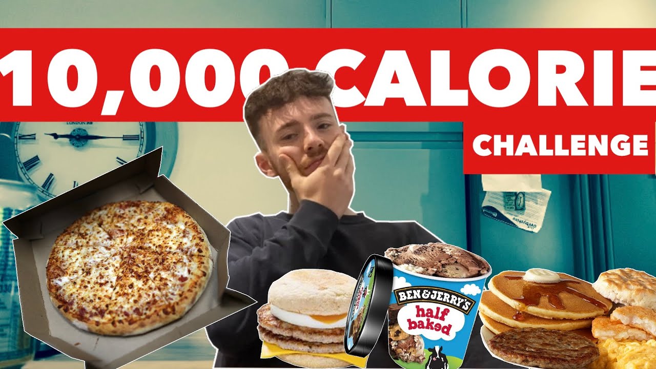 10,000 CALORIE CHALLENGE | EPIC Cheat Day | Man vs Food - YouTube