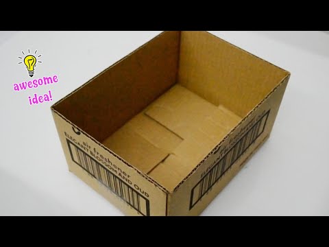 6 BEST CARDBOARD BOXES IDEAS YOU WANT TO MAKE WHEN YOU'RE AT HOME