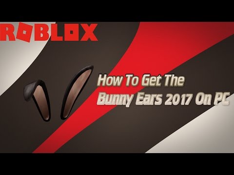Roblox How To Get Bunny Ears 2019 On Pc Fastest Method Youtube - cartoon bunny ears roblox code