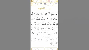#سورة_التكاثر #رقم_102