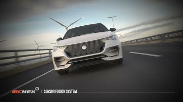 MCNEX Sensor Fusion System that illuminates the future of autonomous
