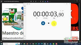 HOW TO USE A STOPWATCH AND TIMER ON YOUR COMPUTER WITHOUT INTERNET OR EXTRA SOFTWARE