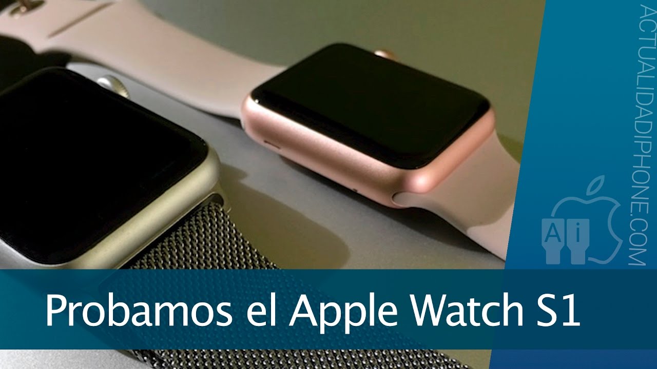 Cuál comprar: ¿Apple Watch Series 1 o Apple Watch Series 2? - YouTube