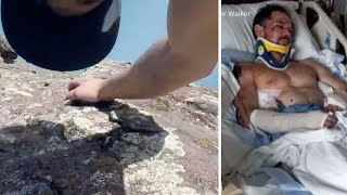 Climber's 60-foot free-fall recorded on GoPro camera I ABC7