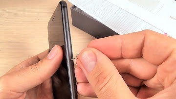 iPhone 8, 8 Plus - How to Insert and Remove SIM Card