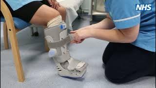 Splints: Airstep walking boot