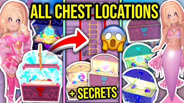 ALL 10+ NEW CHEST LOCATIONS IN CAMPUS 4.3 IN ROYALE HIGH & HIDDEN SECRETS YOU DON’T KNOW ABOUT!