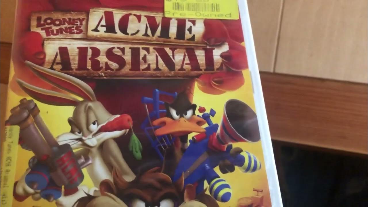 Looney Tunes Acme Arsenal Wii Unboxing YouTube