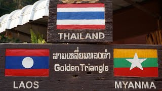 GOLDENES DREIECK - GOLDEN TRIANGLE (Thailand - Myanmar - Laos)