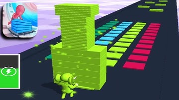 STACK COLORS GAME  - All levels mobile gameplay walkthrough android, ios new big update DRL56