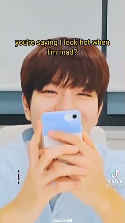 Seungmin looks hot when he is mad👀🔥