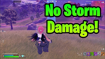 Fortnite NO STORM DAMAGE Glitch (Infinite Wins Glitch) Fortnite season 2 Glitches