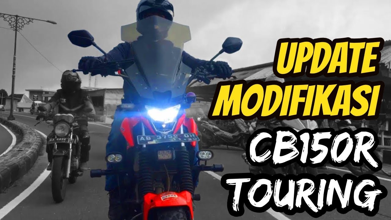 Review Update Modifikasi Cb150r Touring Youtube