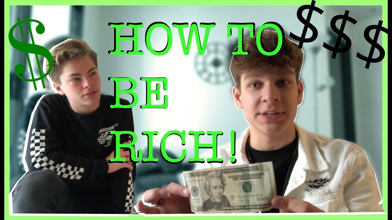 HOW TO GET RICH FAST (with details) - YouTube