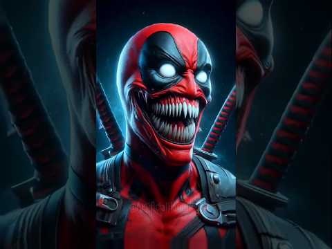 Scary Version Of Marvel Characters Part-1 #horror #creepy #shorts #marvel