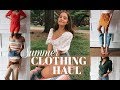 TRY ON SUMMER CLOTHING HAUL