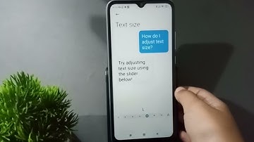 how to increase decrease font Text size redmi 11 prime 5g