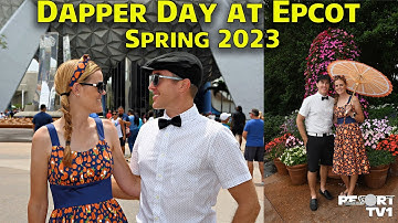 Dapper Day at Epcot Spring 2023 - Via Napoli Review, Rides & More Dapper Fun! - Walt Disney World