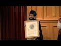Jacqueline Moudeina receives the 2011 Right Livelihood Award