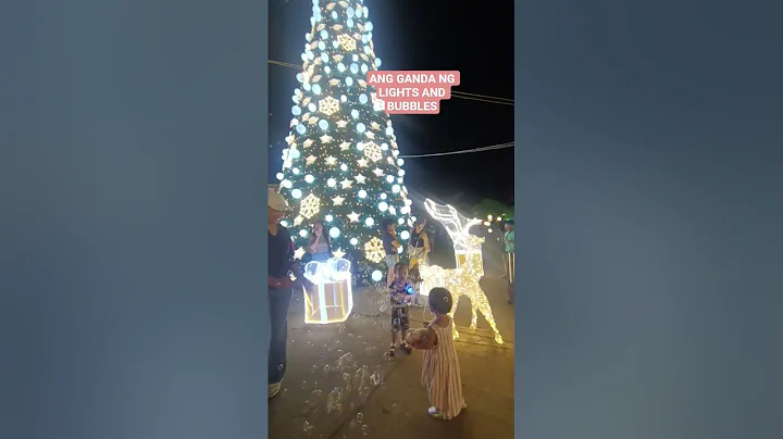 ANG GANDA NG LIGHTS AND BUBBLES | PAILAW SA TANAUAN CITY | TEAM GONIDA #teamgonida #pailaw2025