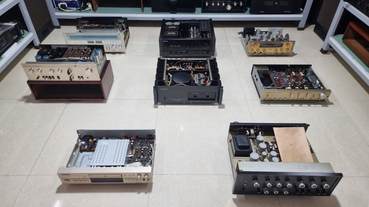 Ampli cs 420w 16 sò sắt toshiba chữ đỏ giá 2tr.Hanh Audio 0967.996.893