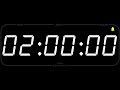 2 hour  timer  alarm  1080p  countdown