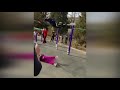 Chinese Grandpa Swinging on a Bar Accidentally Sends Little Girl Flying, Sparks Debate Over Who’s at Fault