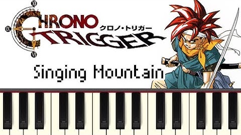 Singing Mountain (unreleased track) - Chrono Trigger [Synthesia]