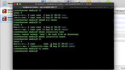 Propietarios y grupos en archivos y directorios - RedHat / Rocky Linux / Alma Linux / Oracle Linux