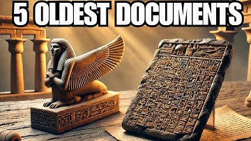 5 Oldest Documents That Changed Humanity Forever