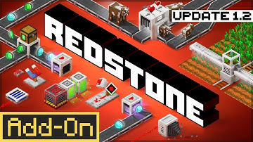 REDSTONE 1.2 ADDON 10+ NEW Redstone Features To Enhance Your Minecraft Experience!