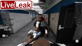 WOO LOTTI STABBED IN ROBLOXIAN HIGHSCHOOL (ROBLOX LIVE LEAK)