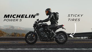 2021 YAMAHA MT09 with the Michelin Power 5