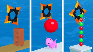 Dont Slice The Cats 🔪⚔️🪓 Very Satisfying And Relaxing ASMR Slicing Game Perfect!