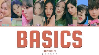 TWICE (트와이스) 'BASICS' Lyrics (Color Coded Lyrics /Han/Rom/Eng)