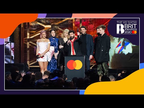 Foals win Best Group | The BRIT Awards 2020