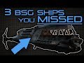 Three Battlestar Ships You Missed