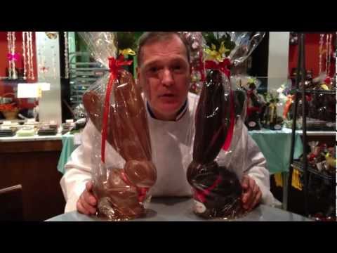 Jacques' one of a kind chocolate Easter Bunny