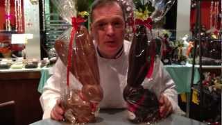 Jacques' one of a kind chocolate Easter Bunny