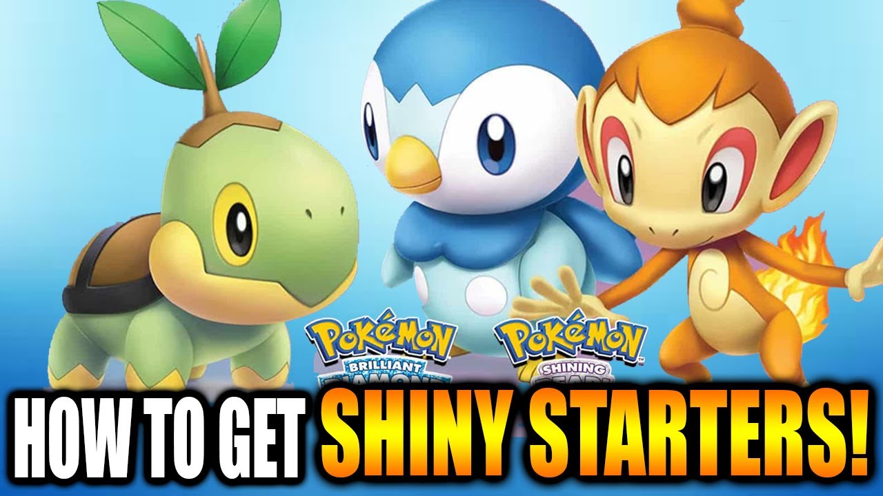 How to soft reset for SHINY STARTER Pokemon In Brilliant Diamond and  Shining Pearl Tutorial 