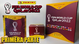 Abriendo cajita y album tapa dura MUNDIAL QATAR 2022 (version Peru) Panini - PARTE 1 DE 2