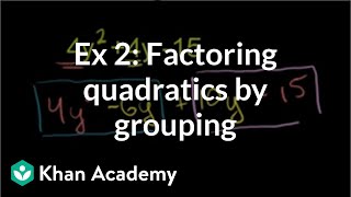 Factoring Trinomials by Grouping 4