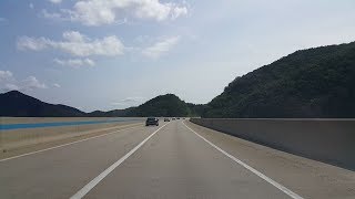 Driving from Munui TSA to Sangju Doze-off Shelter, Korea eastbound, 6 Oct 19, 104929